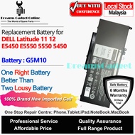 Replacement Notebook Battery G5M10 79VRK 8V5GX F5WW5 HK60W R9XM9 for DELL Latitude 11 12 E5450 E5550