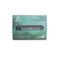 POE Switch 16+2 Ports 10/100/1000 Mbps อุปกรณ์จ่ายไฟและส่งข้อมูลไปในสายแลนกล้อง GLK-RPOE-005