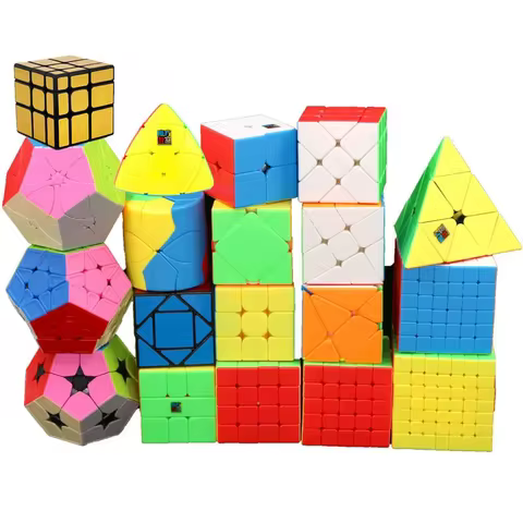 MOYU Meilong Series Speed Magic Cube 2x2 3x3 4x4 5x5 6x6 7x7 8x8 Pyramid SQ1 Puzzle Megaminx Educati