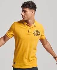 Superdry Superstate Polo Shirt - Turmeric Marl