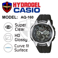 Anti-scratch Casio AQ 160 AQ160 Hydrogel Watch