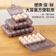 {Egg Storage Handy Tool} Egg Box Egg Storage Box Anti-Collision Shock-Proof Egg Storage Box Egg Stor