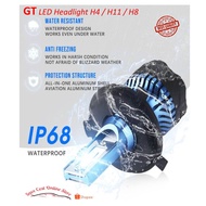 Gt LED Headlight H4 / H8 / H11 LED Headlamp
