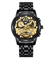 FNGEEN 4088 Jam Tangan Pria Anti Air Original 100% Stainless Steel Luxury Fashion Quartz Cowok Watch