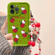 Cute HK bracelet phone case For Redmi 9 10 10C 12 12C 13C A3 Note 8 8 Pro 9 10 10S 10 Pro 11 11 S 11