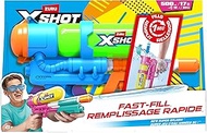 ZURU XSHOT Water Fast Fill Retro Water Blaster - Retro Water Blaster with Fast-Fill Technology, 10 m