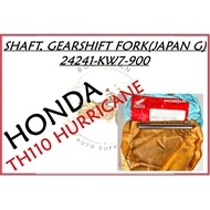 HONDA TH110 HURRICANE JAPAN ORIGINAL SHAFT, GEARSHIFT FORK [Part Number :- 24241-KW7-900]