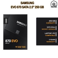 Samsung SSD 870 EVO 250GB - 2.5inch SATA - 870 EVO SSD - 5 years warranty