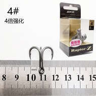 BKK Black Diamond 6071-4X-HG Triple Hook 4 times Reinforced New Rustproof Anchor Hook Triple Fork Ho