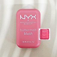 บลัชออน เนื้อแมตต์ สูตรวีแกน ติดทนนาน Professional Makeup Buttermelt Blush 5g [NYX®]