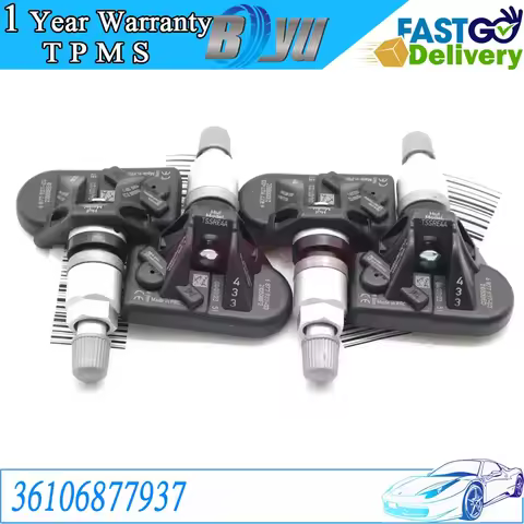 4pcs TPMS Tire Pressure Monitor Sensor 36106877937 For BMW ix1 ix2 i3 i4 X5 X6 Mini 2017-2025 A00090