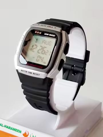 Al Harameen Azan Wach 6464 Model Muslim Pray Watch