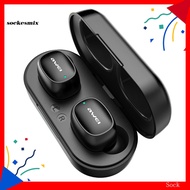 SX AWEI T13 Waterproof Wireless Bluetooth-compatible In-Ear Earphone Headphone with Charge Box