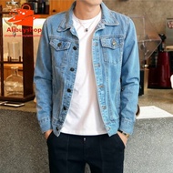 Slim Men Denim Jeans Jacket Men Clothes Cowboy Male Jacket Jaket Denim Lelaki Men Jeans Outerwear