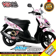 Mio Sporty Full Body Decal Mio Sporty Full Body Sticker Striping Mio Sporty Variation Decal Hologram