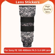สำหรับ Sony FE 100-400มม. F4.5-5.6 GM OSS SEL100400GM กันรอยขีดข่วนสติกเกอร์เลนส์กล้องถ่ายรูปผิวฟิล์มป้องกัน100-400
