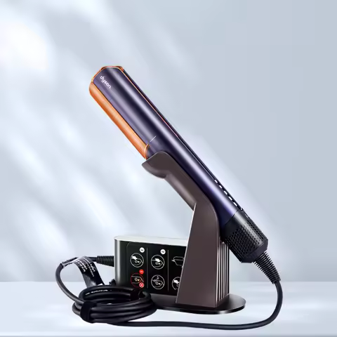 Aluminum alloy hair dryer vertical storage stand bathroom desktop storage rack suitable for Dyson Ai