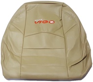 ชุดหนังหุ้มเบาะ VIGOเก่า-ใหม่ VIGOแชมร์ สวม ทับ เบาะรถเดิมคู่หน้า สามารถสวมทับเบาะรถยนต์เดิมได้(ครีม)