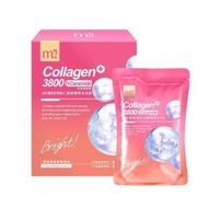 M2 - [C02] m2美度 Collagen+ 3800超能膠原玻尿酸水光飲 (8入/盒) ︳孫藝珍 代言 膠原蛋白 水光肌 美顏飲品 皮膚 彈性 保健品 (DM)