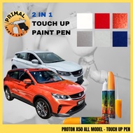 { PROTON X50 } Primal 2 in 1 Touch Up Pen - Car Body Paint Repair Kit