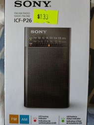 DSE收音機 Sony IFC-P26