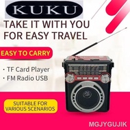 ■■◙COD KUKU Rechargeable AM/FM Bluetooth Radio with USB/SD/TF MP3 Player AM068BT