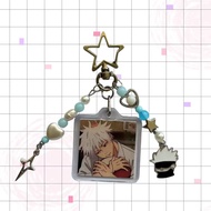Cute JJK Keychain inspired Keychain Anime Gojo Itadori Megumi Nobara & Sukuna Handcrafted Beaded Key