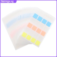 kevvga  360 Pcs Stickers Office Divider Index Supplies Sticky Label Decals Bible Study Bookmark Partition Plastic Tearable Memo Multipurpose Notes Student