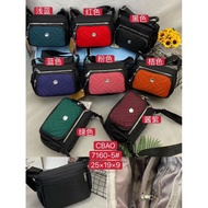 CHIBAO Mini CB7160-5 Funky Pop Color Parachute Imported Women's Tote and Sling Bag