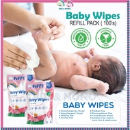 Fiffy 100pcs Ultra Soft Baby Wet Wipes /Tissue Baby/ Tisu Basah Bayi/ Baby Wet Tissue/ 湿纸巾 纸巾