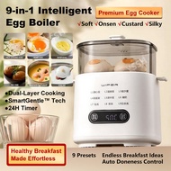 YSSH Egg Boiler Egg Cooker Steamer Egg Boiler Electric Breakfast Machine Home Egg Timer With Timer
