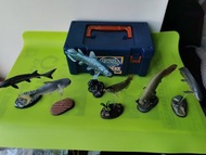 日本大阪海遊館紀念古代魚類(一套6隻)。