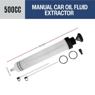 500CC 1500CC Manual Oil Fluid Extractor Injection Syringe Pump Car Fuel Oil Transfer Suction Tool Au