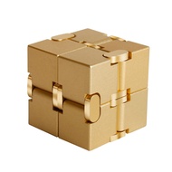 new Aluminum Alloy Metal Infinity Cube кубик антистресс Anxiety Stress Relief Fidget Toys Adults Chi