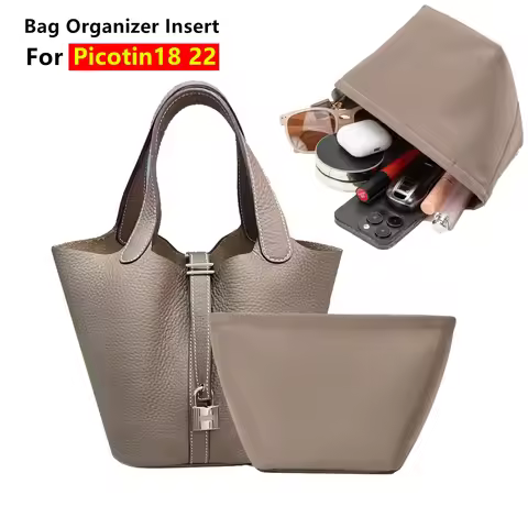 Lightweight Nylon Waterproof Bag Organizer Insert for Picotin 18 22 Durable Storage Bag Support Modi