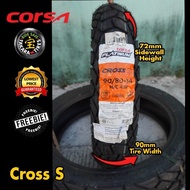 ⊕ ♕ CORSA TIRE Cross-S 14 by TAKARA TIRES (FREE tire sealant, tire valve and TAKARA sticker)