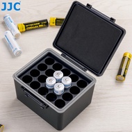 JJC 18650 Battery Case for Vertical  Storing 20 Pcs Battery ,  Large Capacity Water-resistant 18650 Battery Protection Box