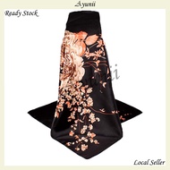 🔥Ready Stock🔥 Ayunii Tudung Hijab Bawal Satin Scarf 90cm x 90cm (P449, P452, P453)