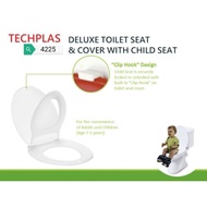 LS GEMILANG original techplas 1.4KG PREMIUM Duty CHILD Toilet Seat Cover PENUTUP TANDAS DUDUK budak