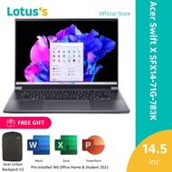 Acer Swift X SFX14-71G-783K Laptop Grey (i7-13700H, 32GB, 1TB SSD, Windows 11, Home & Student)
