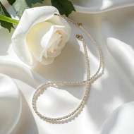 小米形珍珠頸鏈 | 14KGF | 淡水珍珠