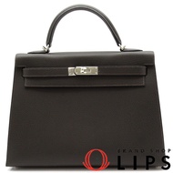 Hermes Kelly 32，Sellier 拼接，Vache Liege，女士手提包

艾賓（二手）