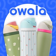 [ORIGINAL]Owala FreeSip 24oz/32oz Insulated Stainless Steel Bottle, Spill-Proof, BPA Free,