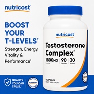 Nutricost Men Vitality Support Complex Supplement | Men's Vitality & Performance Wellness | USA Orig