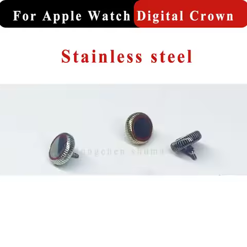 Stainless Steel Side Roller Button Digital Crown For Apple Watch Series 4 5 6 7 8 9 Replacement Repa