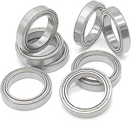 10PCS 6702ZZ 15x21x4 mm ABEC-7 Thin Section Deep Groove Ball Bearing 6700 6701 6704 6706 6800 6801 6