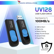 ADATA Pendrive USB 3.2 UV128 USB Flash Drives - Blue (32GB/64GB/128GB/256GB)