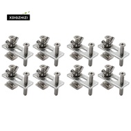 8PCS T-Track  Hold Down Clamp Kit, Compatible with 3018-PRO/3018-MX3/3018-PROVer CNC Router Machine