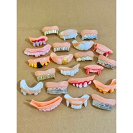 Vampire costume fake fangs for children and adults