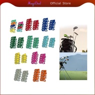 MagiDeal Set of 9 golf iron covers, golf club headcovers, number tag guard gift club